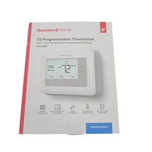 Honeywell Home T5 Programmable Thermostat White RTH7560E 7 Day Scheduling